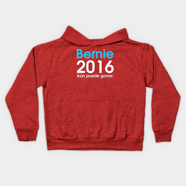 Bernie aún puede ganar 2016 Kids Hoodie by dikleyt